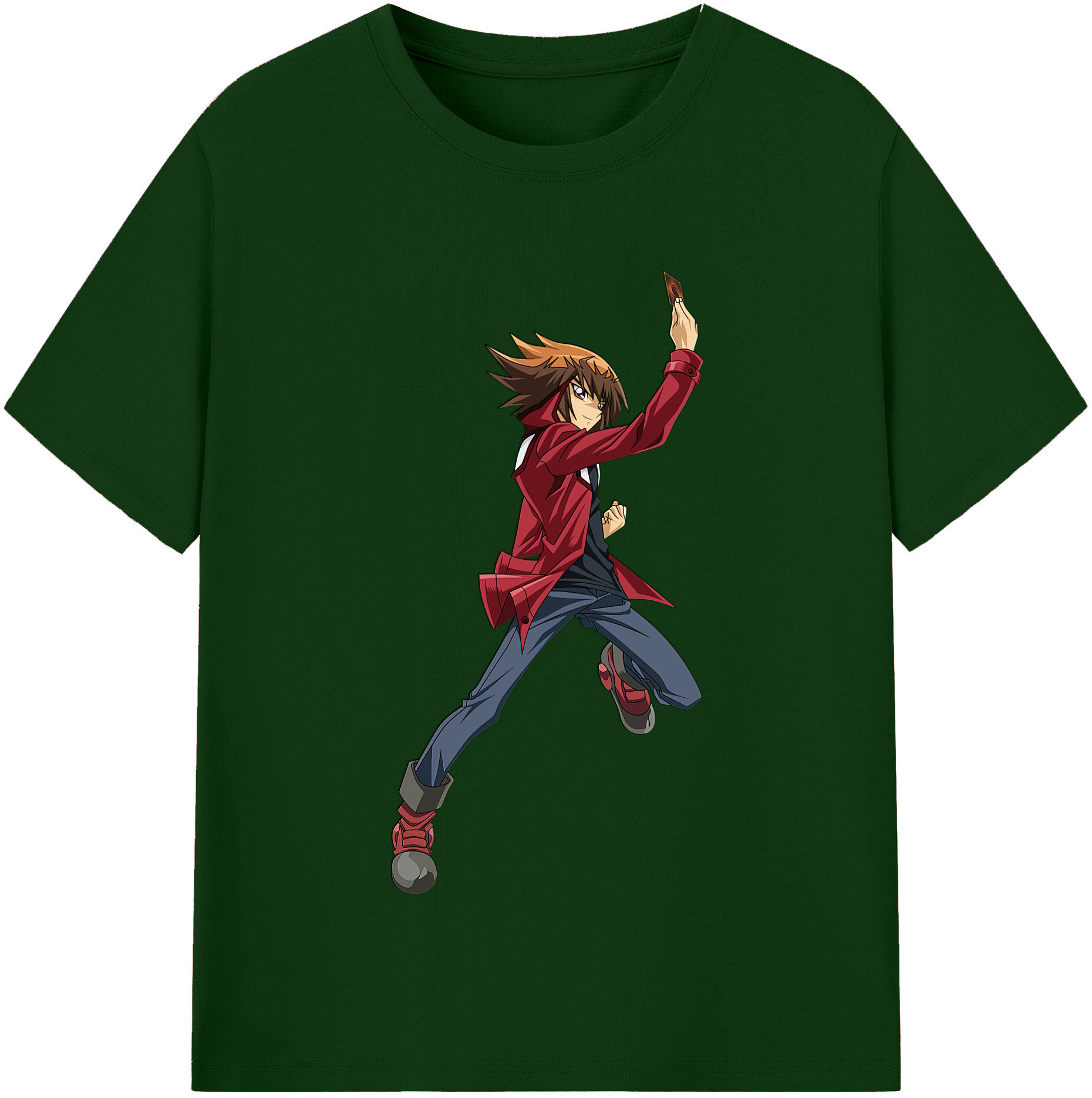 （画像用） 遊☆戯☆王 Yu-Gi-Oh! 綿100％半袖Tシャツ（フロントプリント）